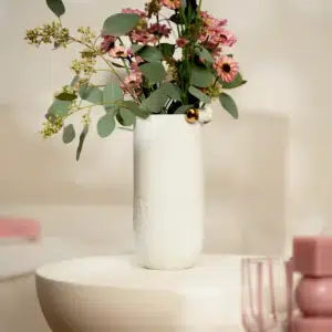 Räder Vase Schnee 11x9,9x21,9cm