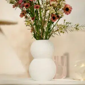 Räder Vase Schneebälle 10x8,8x14,8cm