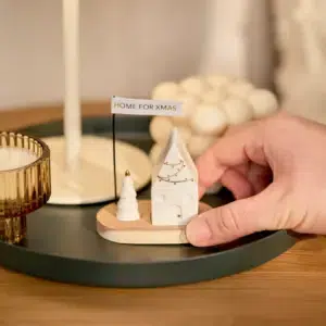 Räder Weihnachtsgruß Home for Xmas 7x4,5x7,6cm