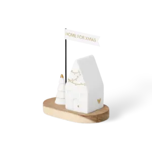 Räder Weihnachtsgruß Home for Xmas 7x4,5x7,6cm