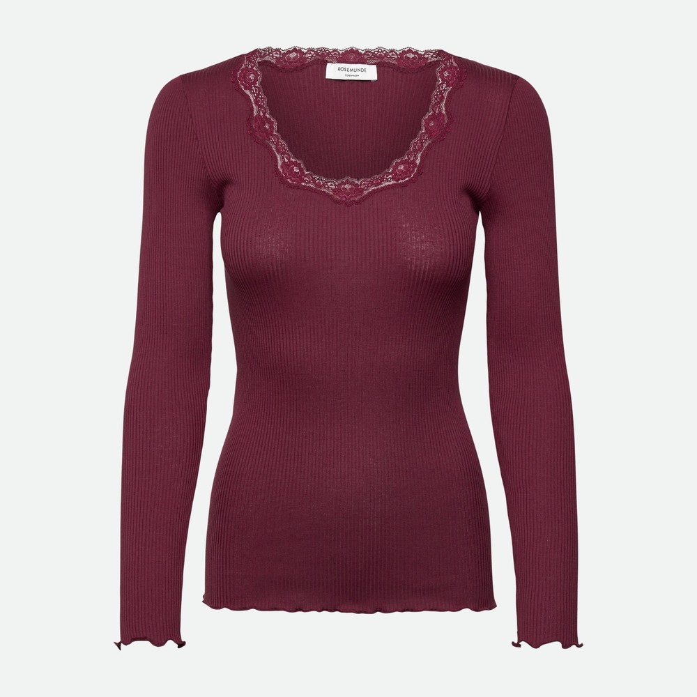 Rosemunde Seiden Langarmshirt Rosemunde Seiden Langarmshirt Babette Windsor Wine