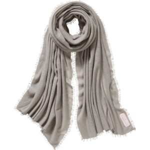 PURSCHOEN Kaschmirschal Spacegrey