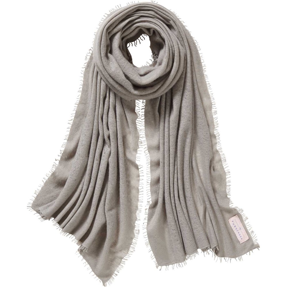 PURSCHOEN Kaschmirschal Spacegrey